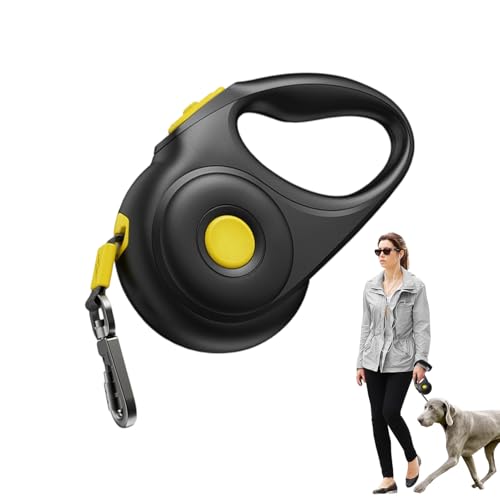 Einziehbares Hundeseil Für Große Hunde - Semi-Automatisches Rollgeschirr Mit Sofort-Stopp-Funktion | Ergonomisches Griffdesign Für Sicherheit Beim Strandlauf & Garteneinsatz Einziehbares Hundeseil Für Große Hunde - Semi-Automatisches Rollgeschirr Mit Sofort-Stopp-Funktion | Ergonomisches Griffdesign Für Sicherheit Beim Strandlauf & Garteneinsatz von Hailerio