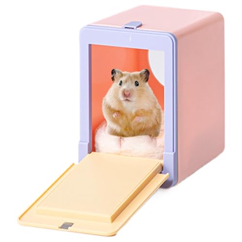 Hailerio Hamster-Nistbett – Warmes Hamster-Schlafnest, kreatives Hamster-Bett für den Winter, Kleintier-warmer Schutz, Nisthaus von Hailerio