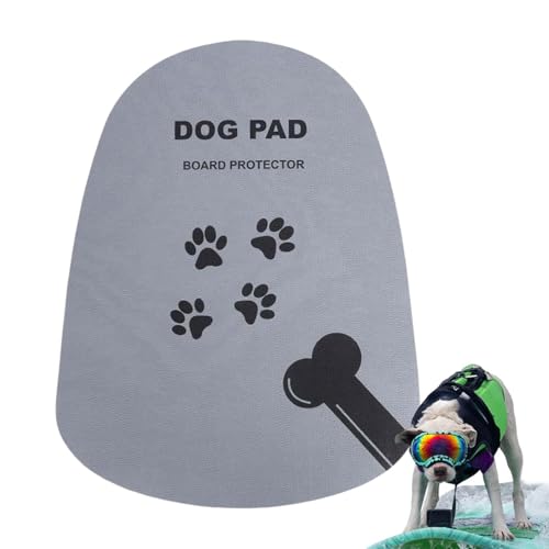 Hailerio Hunde-Paddleboard-Pad, Haustier-Surf-Traktionspad,Hunde-Traktionspad Paddleboard | Reisefreundliches, rutschfestes Traktionspad für Kajak-Paddelboard-Bodenmatte, Deckmatte von Hailerio