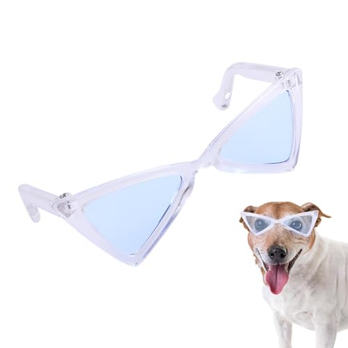 Hailerio Hunde-Sonnenbrillen-Kostüm,Hunde-Sonnenbrille - Dreieckige Haustier-Retro-Sonnenbrille | Tierkostüm-Brille, süße Katzen-Sonnenbrille für Partys, Zeremonien, Ausflüge, Festivals von Hailerio