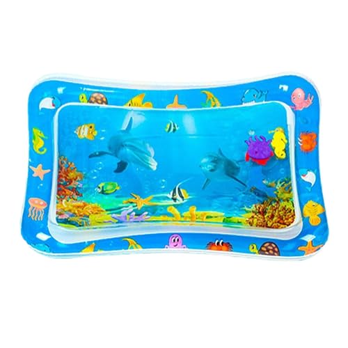 Hailerio Sensor Water Playmat, Sensorische Wasser-Spielmatte Für Katzen, Verdickte Wasser-Sensor-Spielmatte Für Katzen, Verdickte Wasserspielmatte Katze, Wassermatte Für Kinder von Hailerio