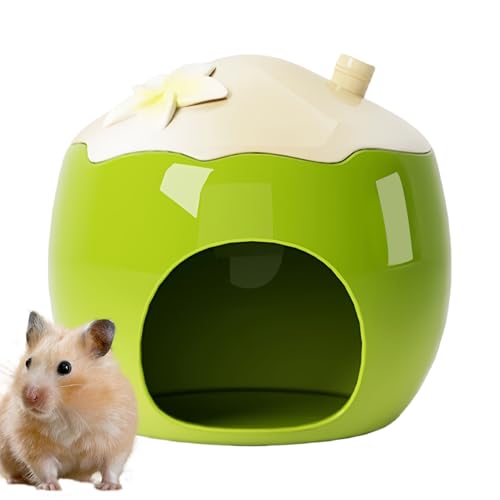 Hamster Haus Bett,Keramik Kühl Nest Für Hamster - Fruchtform Kühlnest Für Lemminge Igel Eichhörnchen Hamster Haus Bett,Keramik Kühl Nest Für Hamster - Fruchtform Kühlnest Für Lemminge Igel Eichhörnchen von Hailerio
