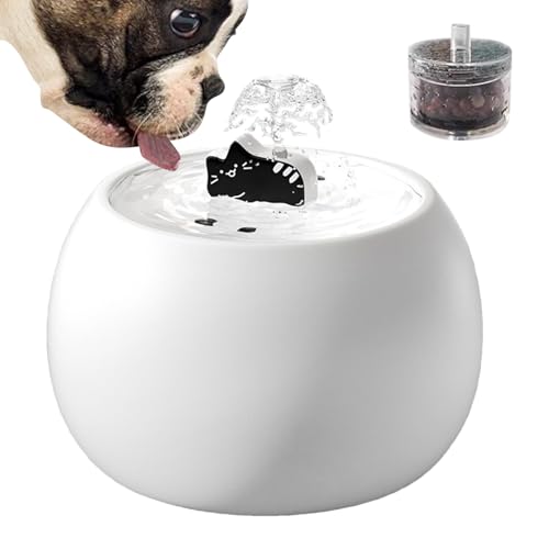 Haustier Trinkbrunnen, Automatischer Trinkbrunnen Für Haustiere, Wiederaufladbarer Automatischer Spender Mit Sensor Gefiltertem Wasser 3D Design Für Hunde Welpen Drinnen Und Draußen Haustier Trinkbrunnen, Automatischer Trinkbrunnen Für Haustiere, Wiederaufladbarer Automatischer Spender Mit Sensor Gefiltertem Wasser 3D Design Für Hunde Welpen Drinnen Und Draußen von Hailerio