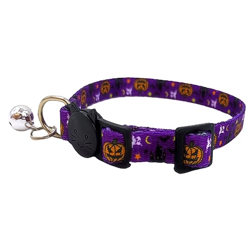 Haloppe Haustier Hals Kreis Halloween Stil Welpen Katze Halsband Fotografie Prop Dress Up Leicht Tragen Ausgezeichnete Kein Geruch L von Haloppe