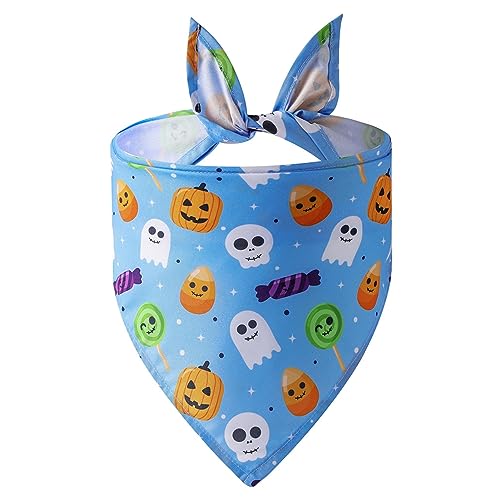 Haloppe Haustier-Lätzchen Freundlich Zur Haut Festival Ambiente Langlebig Haustier Halloween Themed Bandana Speichel Handtuch Pet Supplies 5 von Haloppe