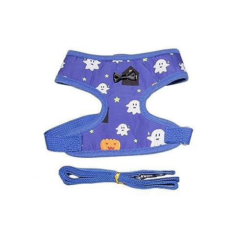 Haloppe Pet Harness Leash Pet Cats Dogs Harness Traction Rope Kit Cosy Blue S von Haloppe