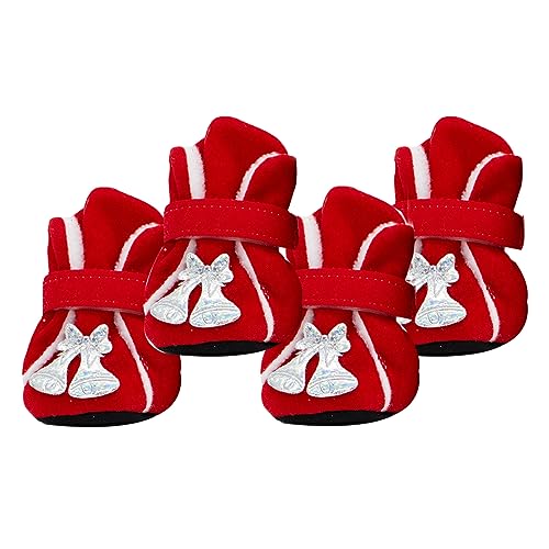 Haloppe Pet s Lightweight Comfortable Long Lifespan Pet Boots compatible with Festival Bells M von Haloppe