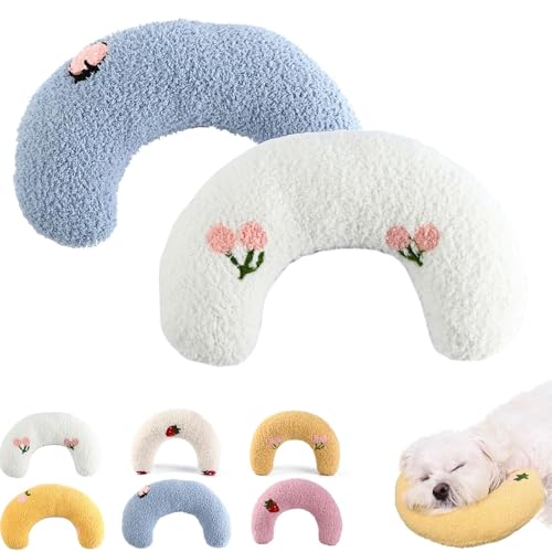 Hundekissen, Beruhigungskissen, ultraweich, flauschig, hohe Dichte, beruhigendes Kissen, Angstlinderungskissen für Hunde, zugeschnittenes Beruhigungskissen für Hunde (Set C, 27 x 17 x 6,1 cm) von Hamender