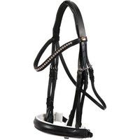 Hans Melzer Horse Equiqment Hans Melzer Kandare Hamburg schwarz/silber Pony von Hans Melzer Horse Equiqment