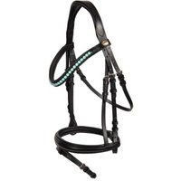 Hans Melzer Horse Equiqment Hans Melzer Trense Saison 2024 englisch kombiniert powder green VB/ COB (Vollblut) von Hans Melzer Horse Equiqment