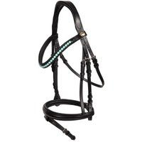 Hans Melzer Horse Equiqment Hans Melzer Trense Saison 2024 englisch kombiniert powder green WB (Warmblut) von Hans Melzer Horse Equiqment