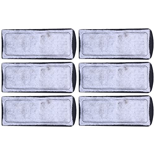 Ersatzfilter für Aquarien, 6 Filterkartuschen für Aquarium, Wandfilter aus Baumwolle, 13,5 x 5,5 cm von Haofy