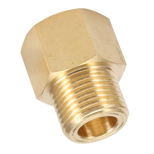 Haofy CO2-Tankadapter, Leise, Geräuschlos, Stabil, aus Hochwertigem Messingmaterial, W21.8 Tankadapter, CO2-Regler Im Aquarium (CGA320 auf W21.8 von Haofy