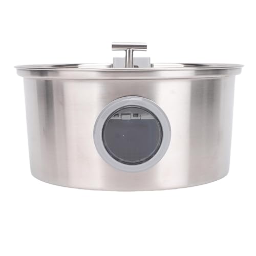 Haofy Katzenwasserbrunnen, 3,2l Edelstahl Haustier Trinkbrunnen Automatischer Wasserspender Zirkulierender Wasserfuttermittel mit Bewegungssensor, Hunde Haofy Katzenwasserbrunnen, 3,2l Edelstahl Haustier Trinkbrunnen Automatischer Wasserspender Zirkulierender Wasserfuttermittel mit Bewegungssensor, Hunde von Haofy