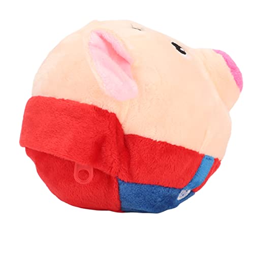 Haofy Welpe Interactive Plüschhund Bouncing Toy mit Musikfunktion, Weicher Cartoon Schwein Sound Elektronisch Haustier Bouncing Ball für Hundetraining, PP Baumwoll -Kleintierspielzeug für Welpen Haofy Welpe Interactive Plüschhund Bouncing Toy mit Musikfunktion, Weicher Cartoon Schwein Sound Elektronisch Haustier Bouncing Ball für Hundetraining, PP Baumwoll -Kleintierspielzeug für Welpen von Haofy
