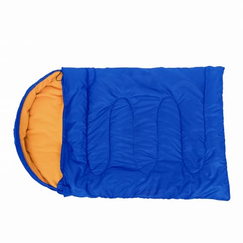 Wasserdichtes Dicker Dicker Hundeschlafsbag Haustierbett Im Freien Warme Hunde Haus Matte Haustier Matte Selbstwärme Pad Sack Geeignet für Reise und Außenaktivität (Blue) von Haofy