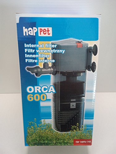 Happet ORCA Kompakt Innenfilter inkl. Aktivkohle box Filter BIO Aquariumfilter Aquafilter (Happet Orca 600) von happet