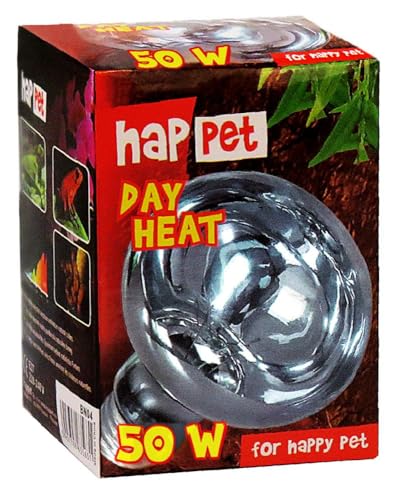 Happet Wärmelampe Wärmestrahler Lampe Glühbirne Weißlampe Day Heat Terrarium Küken 50 W von Happet