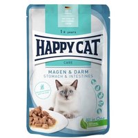 HAPPY CAT Care Nassfutter Katze Adult, Magen & Darm, Meat in Sauce 20x85 g von Happy Cat