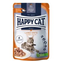 HAPPY CAT Adult Culinary Meat in Sauce Land Ente 20x85 g von Happy Cat