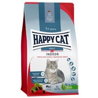 HAPPY CAT Indoor Trockenfutter Katze Adult, Voralpen-Rind 4 kg von Happy Cat