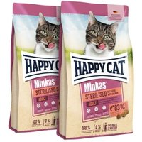 HAPPY CAT Minkas Trockenfutter Katze, Adult, Sterilised, Lachs 2x10 kg HAPPY CAT Minkas Trockenfutter Katze, Adult, Sterilised, Lachs 2x10 kg von Happy Cat