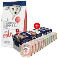 HAPPY CAT Sensitive Ente Mischfütterungs-Set von Happy Cat