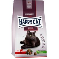 HAPPY CAT Trockenfutter Katze Adult, Sterilised, Voralpen-Rind 1,3 kg von Happy Cat