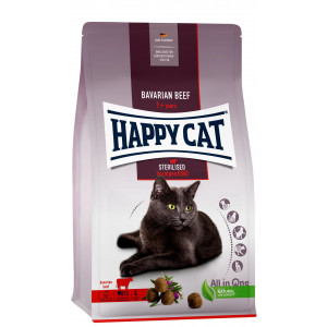 Happy Cat Adult Sterilised mit Voralpen Rind Katzenfutter 10 kg von Happy Cat