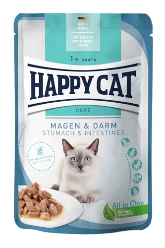 Happy Cat Care Meat in Sauce Magen & Darm Pouch 85 g von Happy Cat