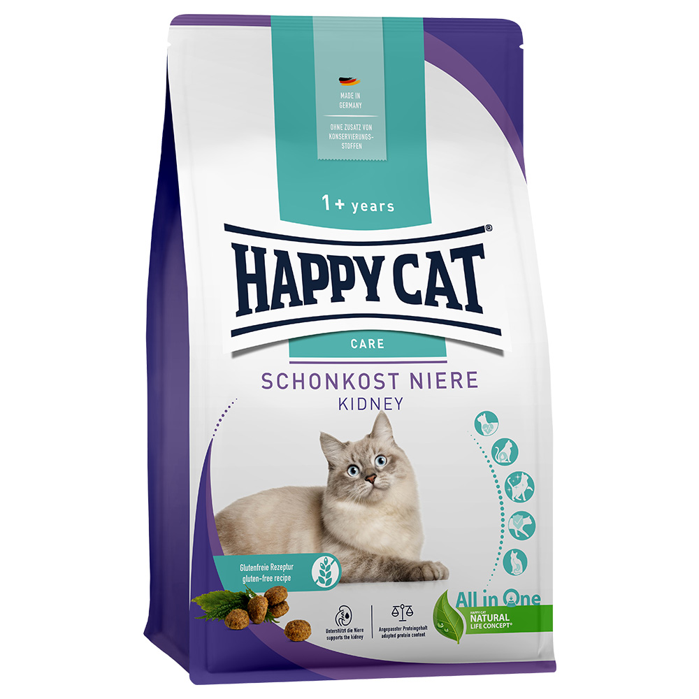 Happy Cat Care Schonkost Niere - Sparpaket: 2 x 4 kg von Happy Cat