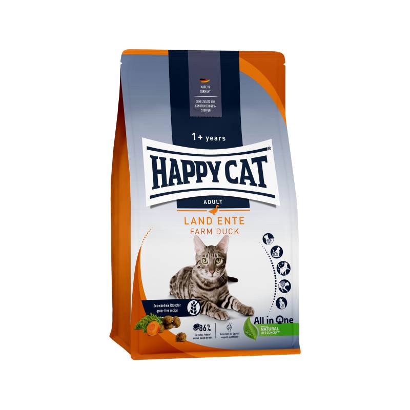 Happy Cat Culinary Adult Katzenfutter - Ente - 1,3 kg von Happy Cat