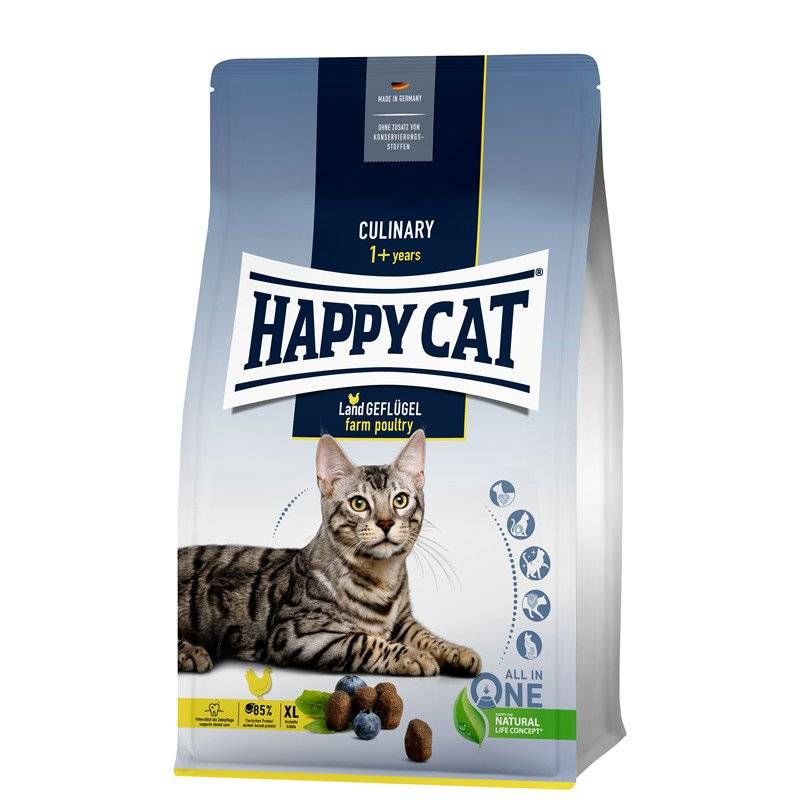 Happy Cat Culinary Adult Land-Geflügel - Sparpaket 2 x 10 kg (5,00 € pro 1 kg) von Happy Cat