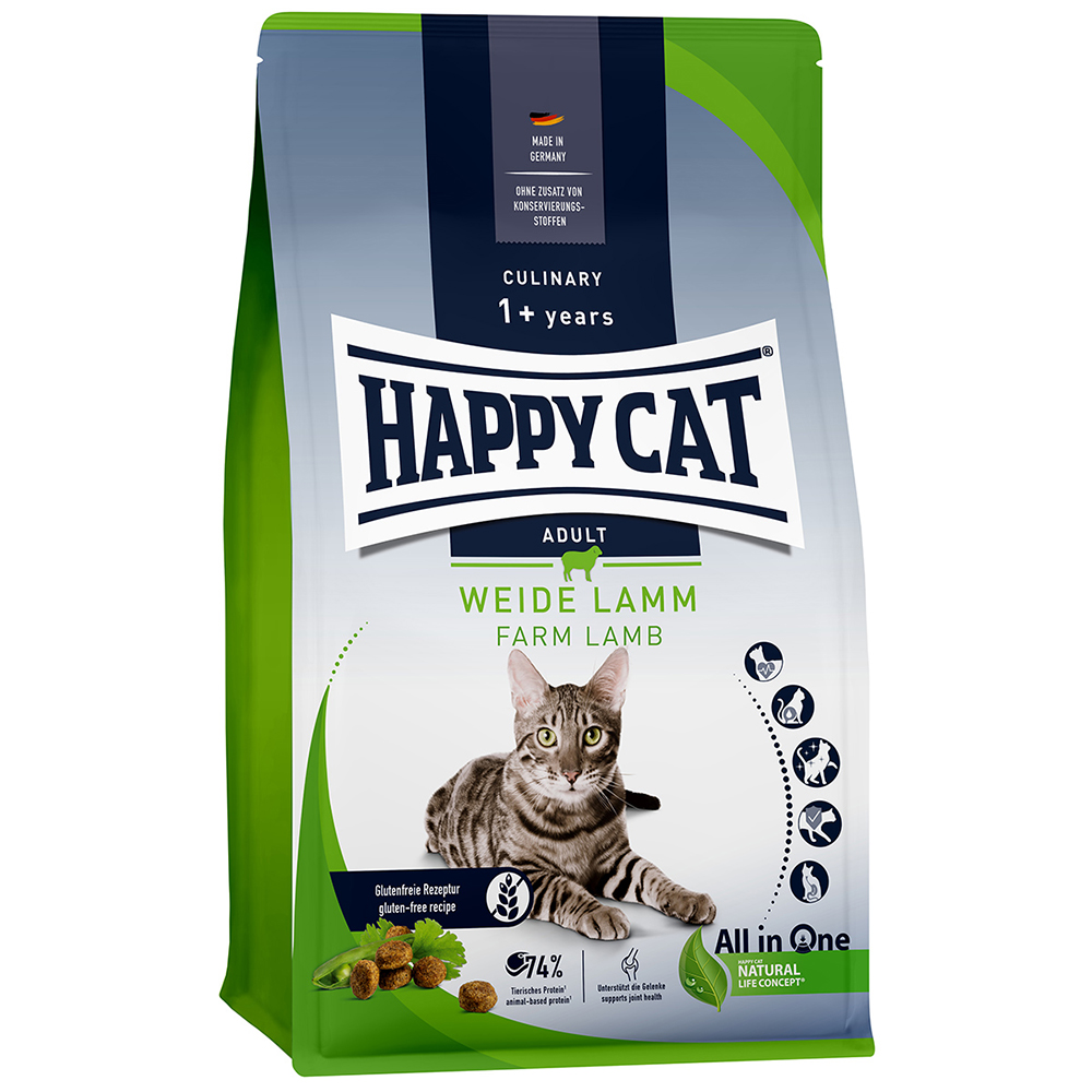 Happy Cat Culinary Adult Weide-Lamm - 1,3 kg von Happy Cat