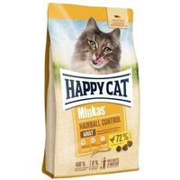 HAPPY CAT Minkas Trockenfutter Katze Adult, Hairball Control, Geflügel 4 kg von Happy Cat