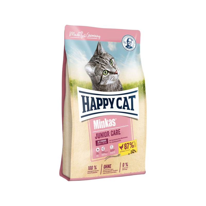 Happy Cat Minkas Junior Care Katzenfutter - Geflügel - 1,5 kg von Happy Cat