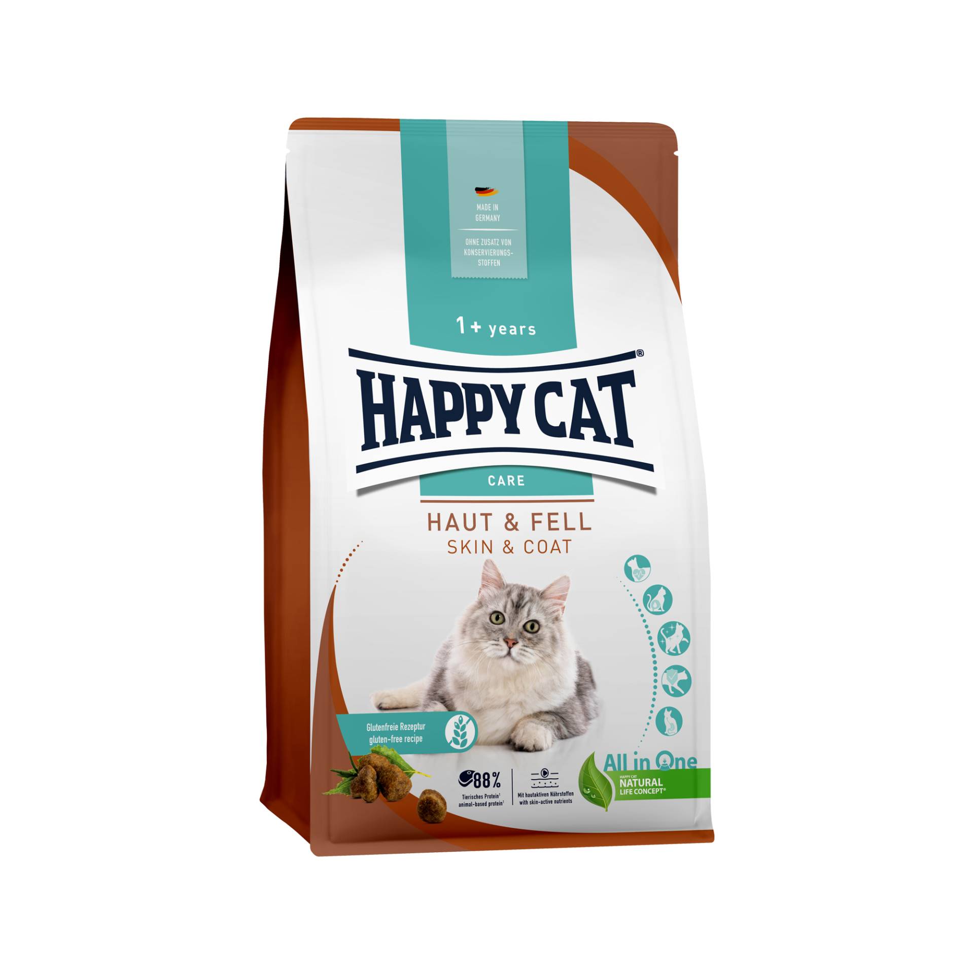 Happy Cat Care Haut & Fell - 1,3 kg von Happy Cat