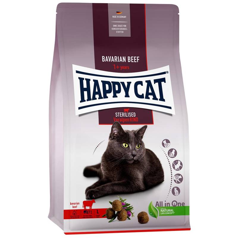 Happy Cat Sterilised Adult Voralpen Rind 300g von Happy Cat