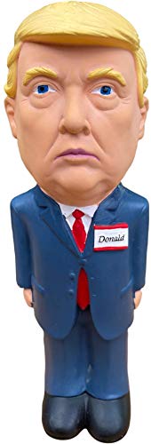 Happy Creatures Donald Trump Hundespielzeug, 21,6 cm hoch, 100% Naturlatex, mit Quietschelement von Happy Creatures