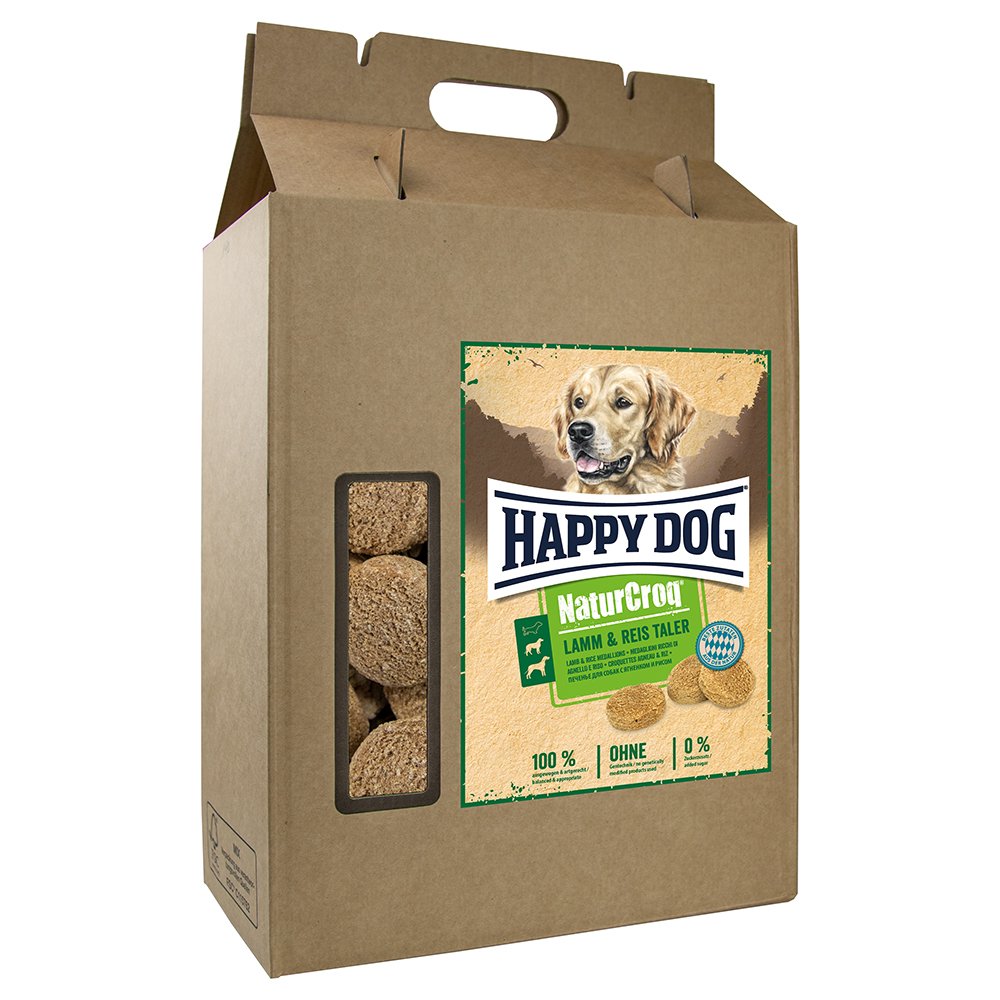 Happy Dog NaturCroq Lamm und Reis Taler - Sparpaket: 2 x 5 kg von Happy Dog NaturCroq