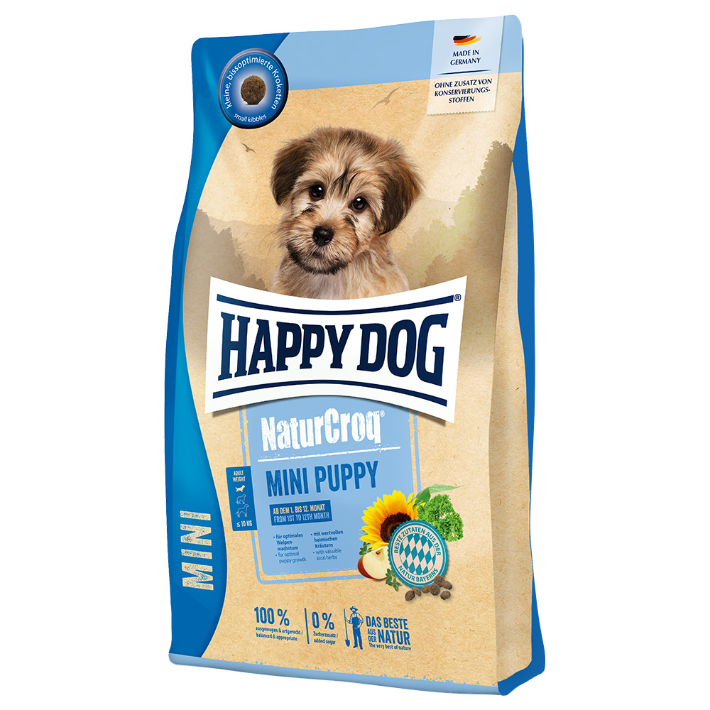 Happy Dog NaturCroq Mini Puppy Geflügel - 4 kg von Happy Dog