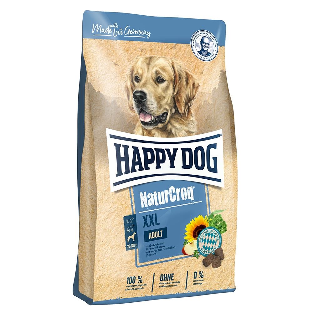 Happy Dog NaturCroq XXL - Sparpaket: 2 x 15 kg von Happy Dog NaturCroq