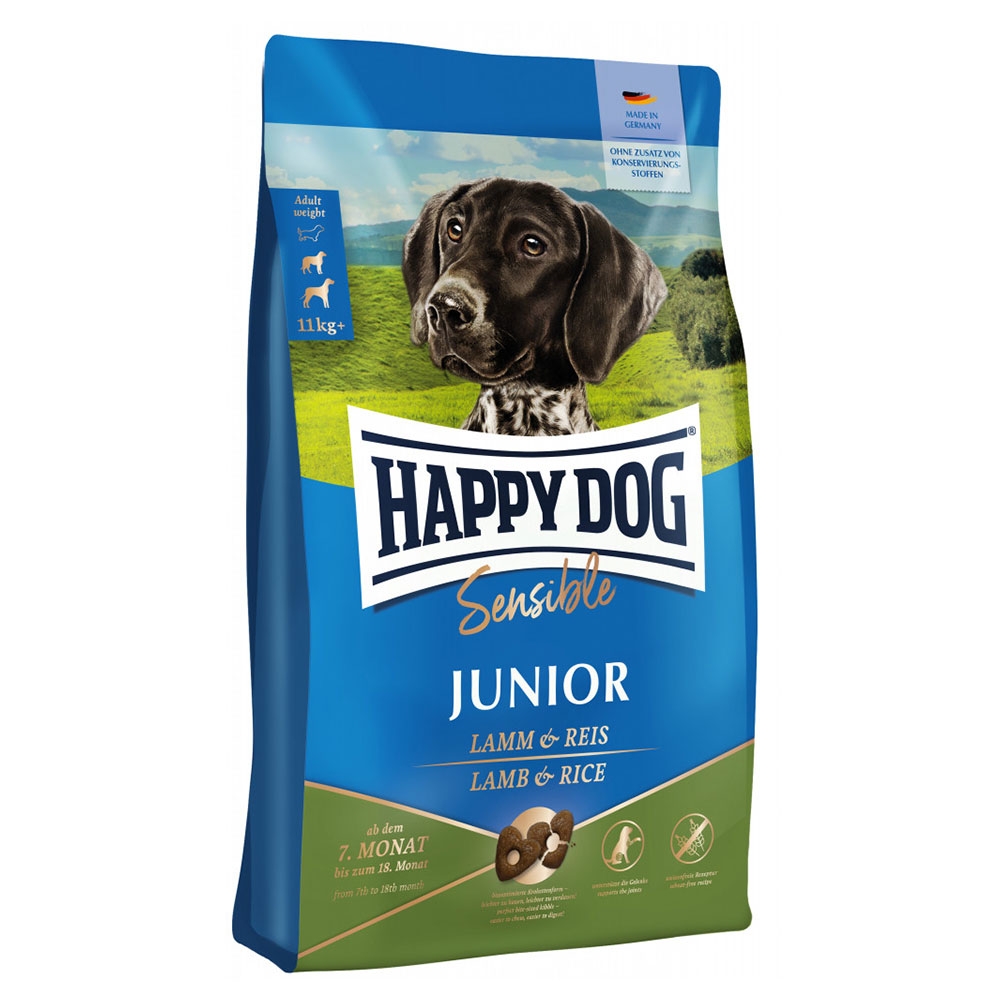 Happy Dog Supreme Sensible Junior Lamm & Reis - 10 kg von Happy Dog