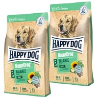 HAPPY DOG NaturCroq Balance 2x15 kg von Happy Dog