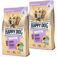 HAPPY DOG NaturCroq Trockenfutter Hund Senior 2x15 kg von Happy Dog