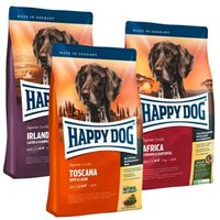 HAPPY DOG Sensible Probierpaket Länderreise 3x1kg Mixpaket 4 von Happy Dog