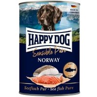 HAPPY DOG Sensible Pure Nassfutter Hund Adult 6x400 g Seefisch von Happy Dog