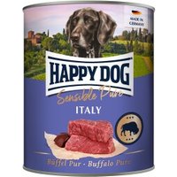 HAPPY DOG Sensible Pure Nassfutter Hund Adult 6x800 g Büffel von Happy Dog