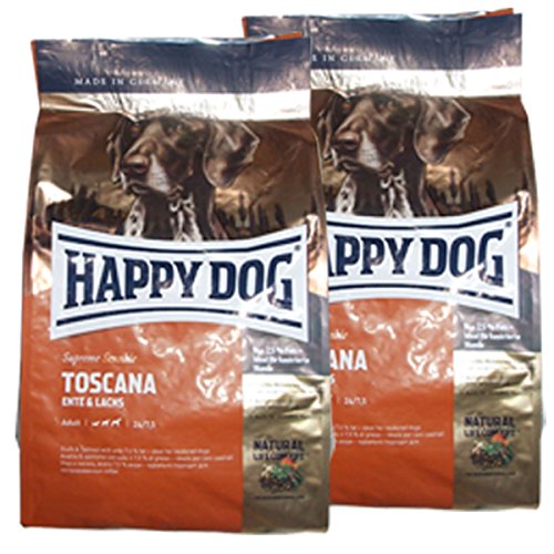 Happy Dog 2 x 4 kg Supreme Sensible Toscana von Happy Dog