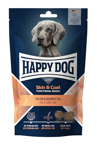 Happy Dog Care Snack Skin & Coat 100g von Happy Dog